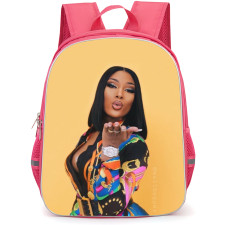 Megan Thee Stallion Backpack School Bag StudentPack - Flying Kiss Portrait