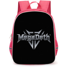 Megadeth Backpack School Bag StudentPack - Megadeth Logo Sticker