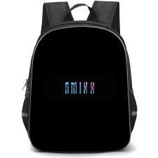 NMIXX Backpack StudentPack - NMIXX Logo Blue Black Background