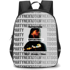 PARTYNEXTDOOR Backpack StudentPack - PartyNextDoor Pattern Art Black And White Background