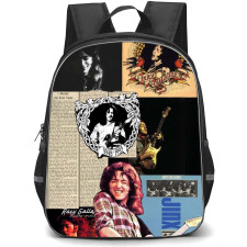 Rory Gallagher Backpack School Bag StudentPack - Rory Gallagher Vintage Collage Poster
