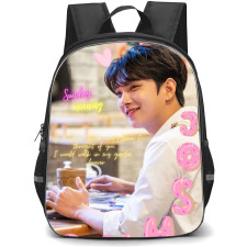 Seventeen Joshua Hong Backpack StudentPack - Joshua Hong Looking Back Smiling Poster