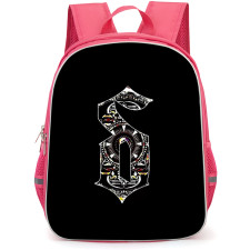 Shinedown Backpack School Bag StudentPack - Shinedown Logo On Black Background