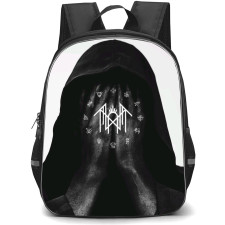 Sleep Token Backpack StudentPack - Sleep Token Greyscale White Background