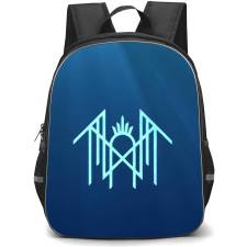 Sleep Token Backpack School Bag StudentPack - Sleep Token Logo Under Water Blue Background