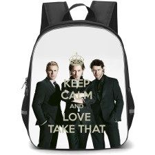 Take That Backpack School Bag StudentPack - Take That Keep Calm And Love Poster