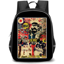 The Who Backpack School Bag StudentPack - The Who Japan Tour 2008 Concert Poster Sticker