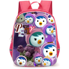 Pororo The Little Penguin Petty Backpack School Bag StudentPack - Pororo The Little Penguin Petty Collage Poster