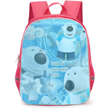 Pororo The Little Penguin Poby Backpack School Bag StudentPack - Pororo The Little Penguin Poby Collage Poster