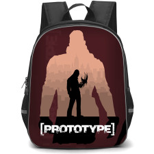 Prototype Backpack School Bag StudentPack - Prototype Minimal Silhouette Art Poster