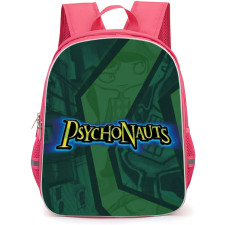 Psychonauts Backpack School Bag StudentPack - Psychonauts Game Logo Wordmark Poster