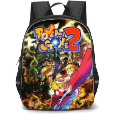 Power Stone Backpack School Bag StudentPack - Power Stone 2 Game Cover Art