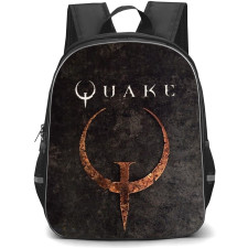 Quake Backpack School Bag StudentPack - Quake Game Cover Art Poster