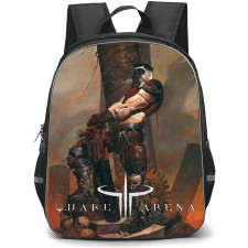 Quake Sarge Backpack School Bag StudentPack - Sarge Portrait Game Poster