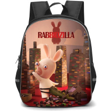 Rayman Raving Rabbids Backpack StudentPack - Rayman Raving Appear Inside The Broken Glass Poster