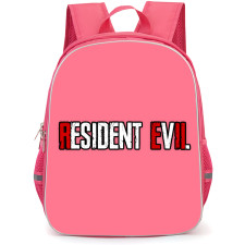 Resident Evil Backpack School Bag StudentPack - Resident Evil Game Logo Sticker