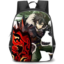 The Rising of the Shield Hero Naofumi Iwatani Backpack StudentPack - Naofumi Iwatani Defense Pose