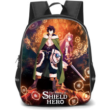 The Rising of the Shield Hero Backpack StudentPack - Naofumi Iwatani & Raphtalia Hugging