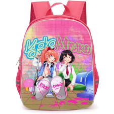 River City Girls Backpack StudentPack - River City Girls Misako And Kyoko Sitting Cartoon Art Poster
