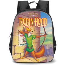 Robin Hood 1973 Backpack School Bag StudentPack - Robin Hood 1973 Animation Movie Poster
