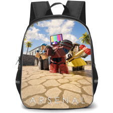 Roblox Arsenal Backpack School Bag StudentPack - Roblox Arsenal Characters Portrait Game Poster