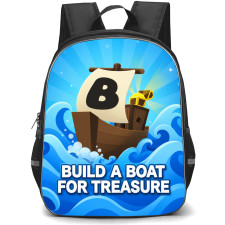 Roblox Build a Boat for Treasure Backpack School Bag StudentPack - Roblox Build a Boat for Treasure Game Logo Poster