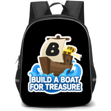 Roblox Build a Boat for Treasure Backpack School Bag StudentPack - Roblox Build a Boat for Treasure Main Logo Sticker
