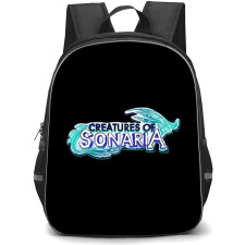 Roblox Creatures of Sonaria Backpack School Bag StudentPack - Roblox Creatures of Sonaria Main Logo Sticker