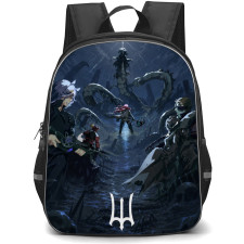 Roblox Deepwoken Backpack School Bag StudentPack - Roblox Deepwoken Dark Game Cover Art