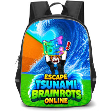 Roblox Escape Tsunami For Brainrots Backpack School Bag StudentPack - Roblox Escape Tsunami Exclamation Mark Game Poster