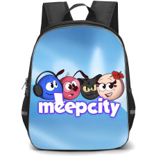 Roblox Meep City Backpack StudentPack - Meep City Characters Series Logo