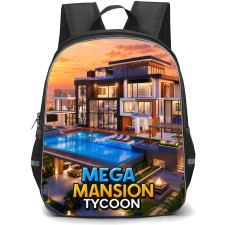 Roblox Mega Mansion Tycoon Backpack School Bag StudentPack - Roblox Mega Mansion Tycoon Game Poster