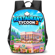 Roblox Restaurant Tycoon 2 Backpack School Bag StudentPack - Roblox Restaurant Tycoon 2 Building Game Poster
