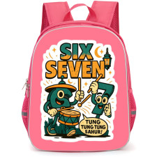 Roblox Steal A Brainrot Backpack School Bag StudentPack - Six Seven Game Sticker
