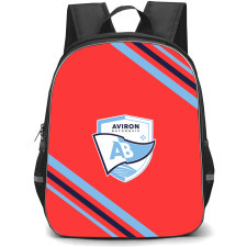 Aviron Bayonnais Backpack School Bag StudentPack - Large Logo With Stripe