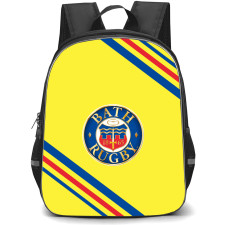 Bath Rugby Backpack School Bag StudentPack - Large Logo With Stripe