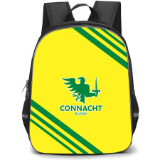 Connacht Rugby Backpack School Bag StudentPack - Large Logo With Stripe