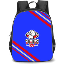 Dogos XV Backpack School Bag StudentPack - Large Logo With Stripe