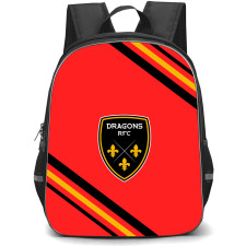 Dragons RFC Backpack School Bag StudentPack - Large Logo With Stripe
