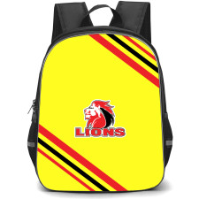 Emirates Lions Backpack School Bag StudentPack - Large Logo With Stripe