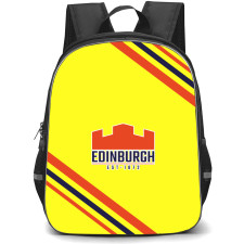 Edinburgh RugbyBackpack School Bag StudentPack - Large Logo With Stripe