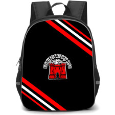 Enniscorthy Rugby Football Club Backpack School Bag StudentPack - Enniscorthy Rugby Football Club Large Logo With Stripe