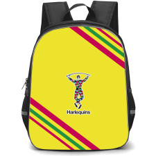 Harlequin FC Backpack School Bag StudentPack - Large Logo With Stripe