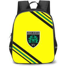 US Montauban Backpack School Bag StudentPack - Large Logo With Stripe