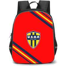USON Nevers Backpack School Bag StudentPack - Large Logo With Stripe