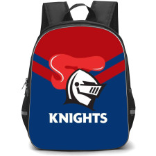 Newcastle Rugby League Backpack School Bag StudentPack - Logo Blue And Red Background