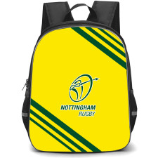 Nottingham RFC Backpack School Bag StudentPack - Large Logo With Stripe