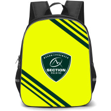 Section Paloise Backpack School Bag StudentPack - Large Logo With Stripe