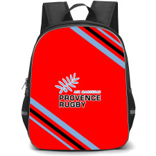 Provence Rugby Backpack School Bag StudentPack - Large Logo With Stripe