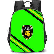 Stade Rochelais Backpack School Bag StudentPack - Large Logo With Stripe
